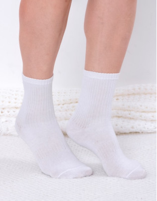 Шкарпетки демісезон високі (білі)